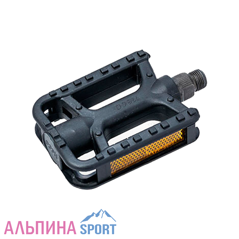 Педаль пластиковая Neco с подшипниками, с катафотами WP-178