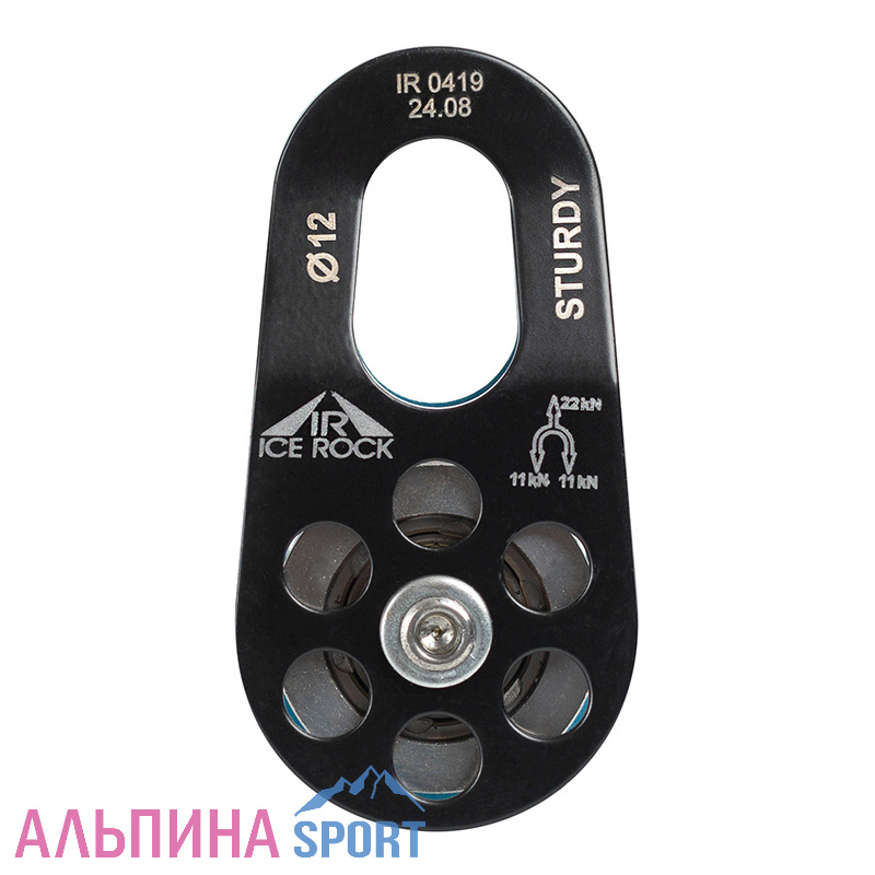 Блок-ролик Вертикаль сталь с подшипником н/ж Sturdy