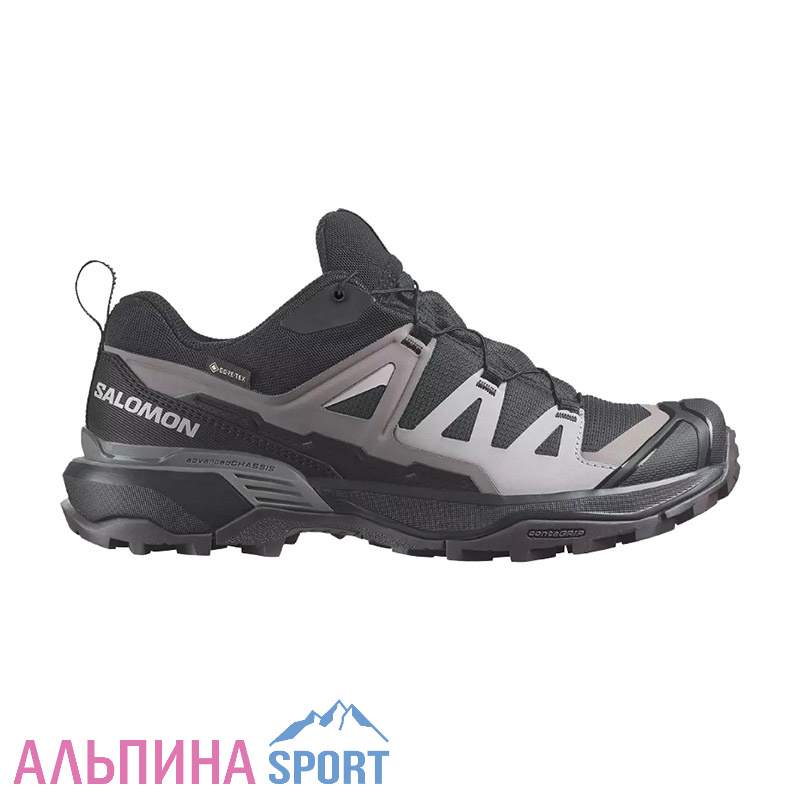 Кроссовки Salomon X ULTRA 360 GTX W Black/Plum Kitten/Shale