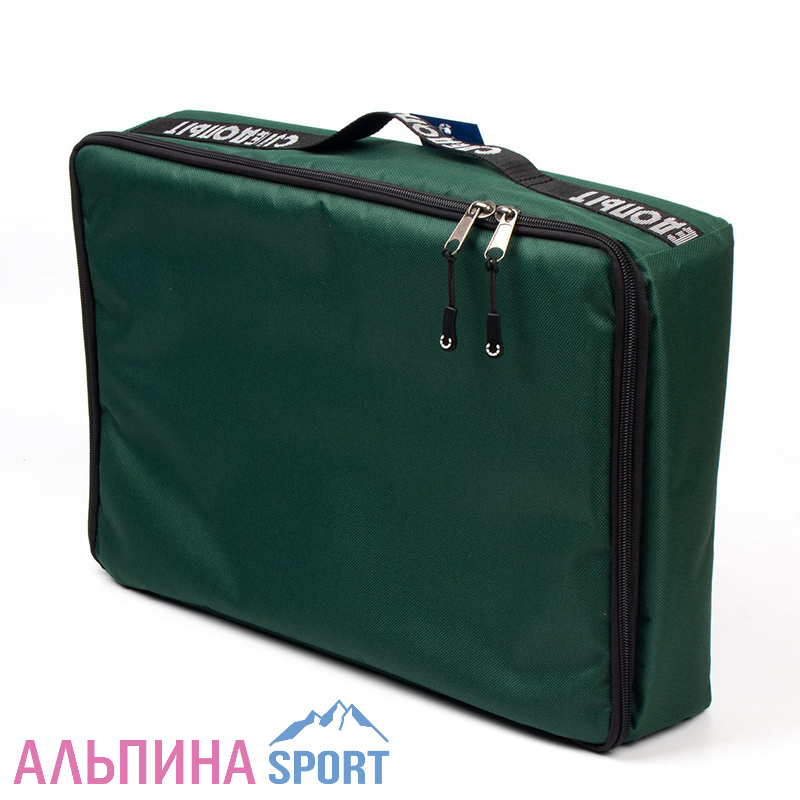 Чехол для плиты и газового баллона "СЛЕДОПЫТ" 42х30х11 см зеленый