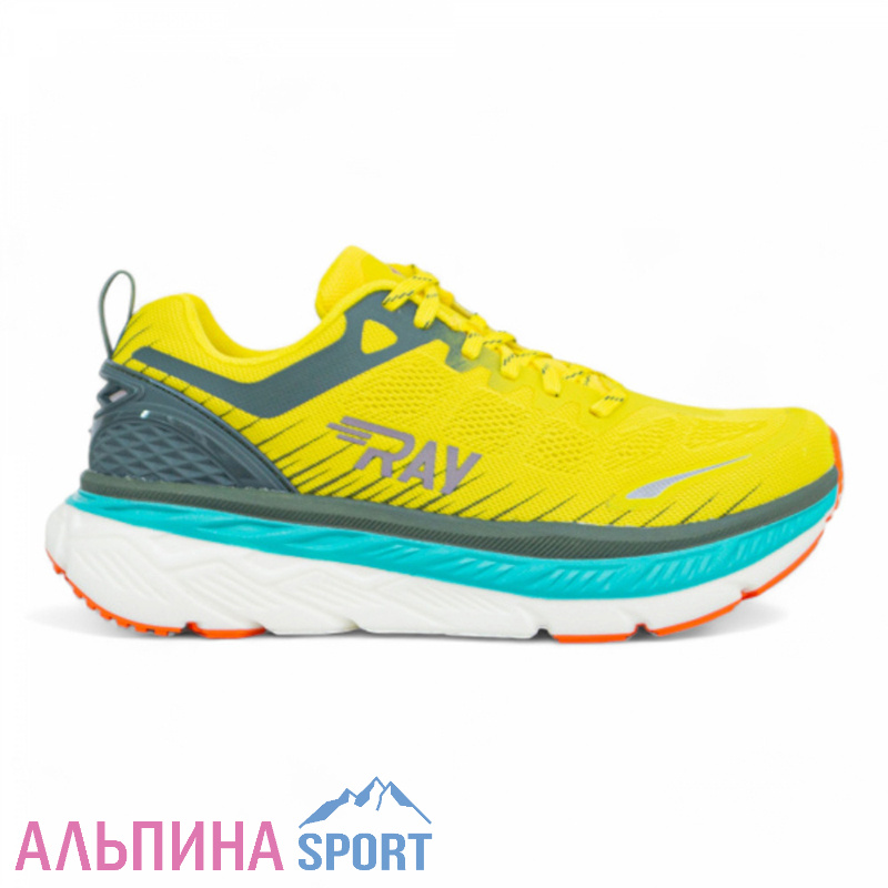 Кроссовки RAY беговые SC-003 желто-зеленый