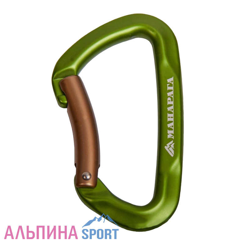 Карабин Манарага скалолазный с гнутой защелкой