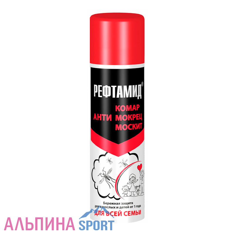 Аэрозоль Рефтамид "Для всей семьи" 145 мл