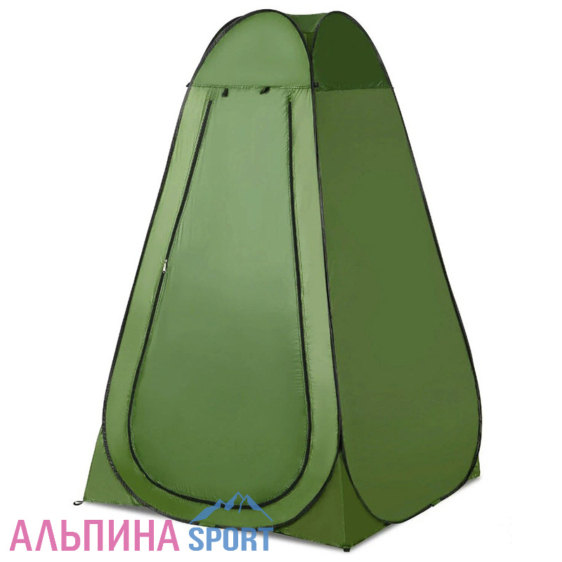 Палатка пляжная Туапсе, 120*120*190 СМ самораскладывающаяся, раздевалка/душ зеленая