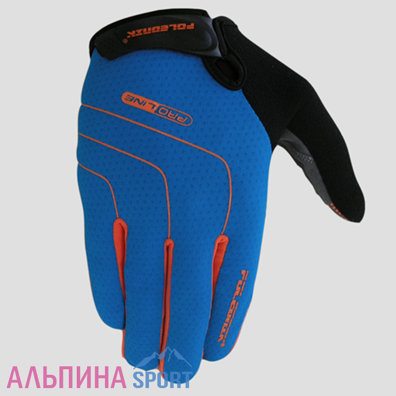 Велоперчатки Polednik Lines синие