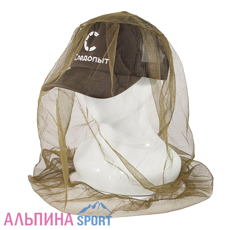 Накомарник СЛЕДОПЫТ на резиновой утяжке с фиксатором
