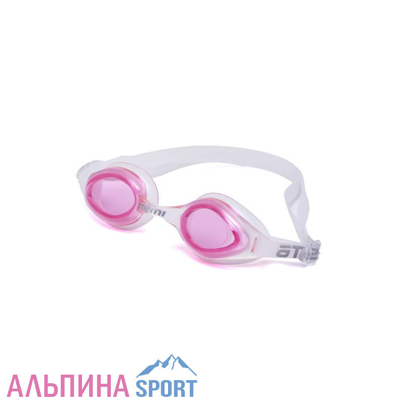 Очки для плавания Atemi детские силикон (роз) N7601