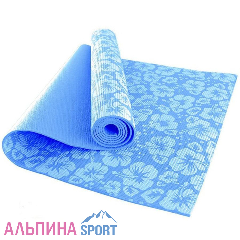 Коврик для йоги 6 мм 173*61 см 