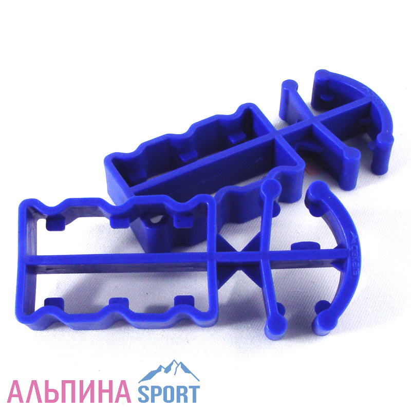 Стяжки для лыж пластиковые синие