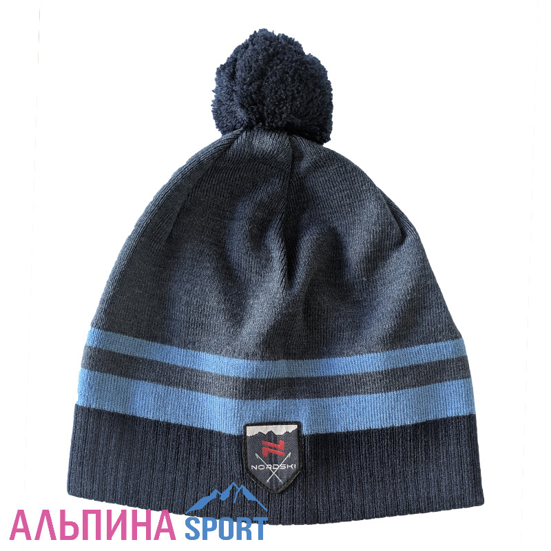 Шапка Nordski Move Dark Blue/Jeans