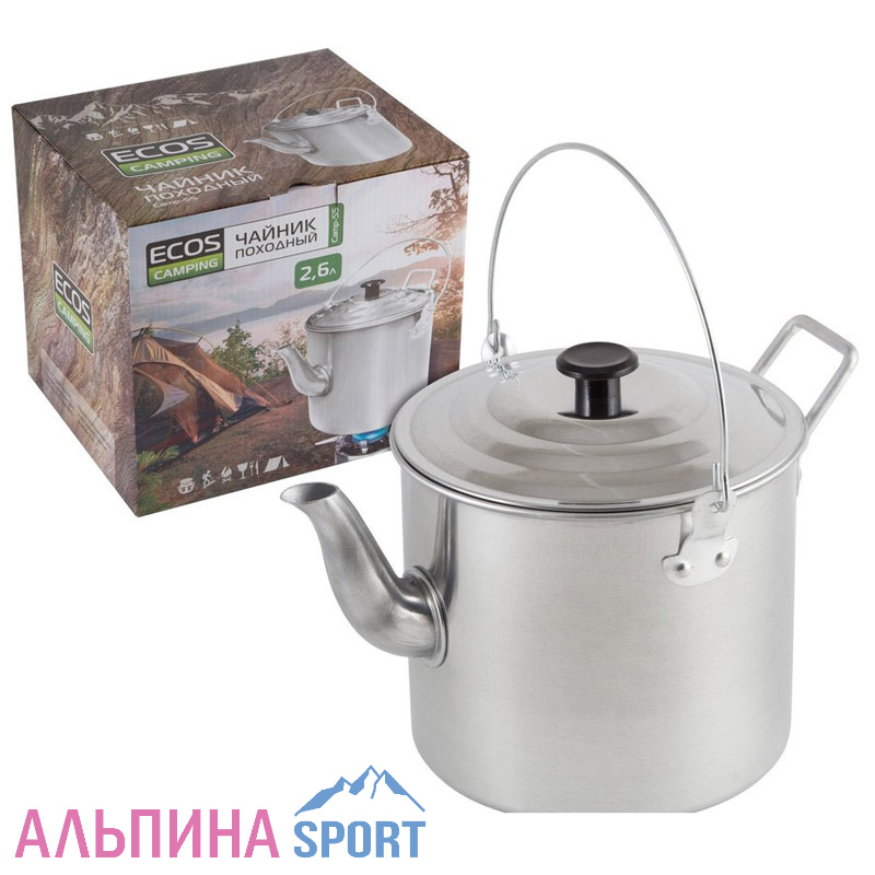Чайник Ecos Camp-S5 2,6л алюмин.