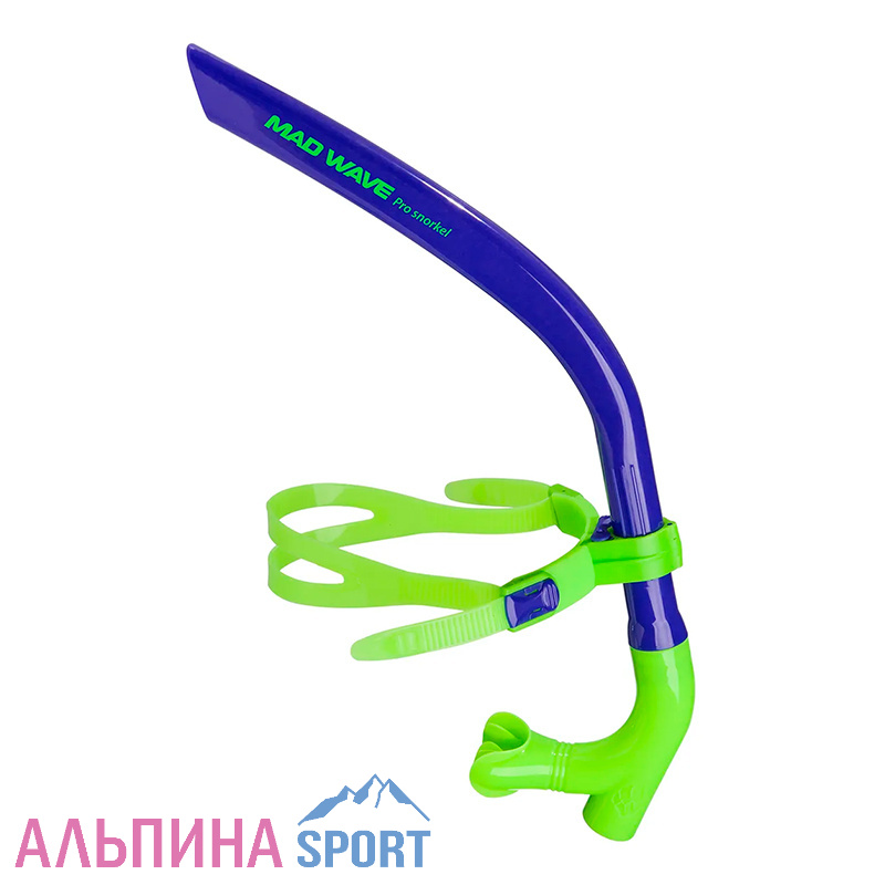 Трубка-тренажер для плавания Mad Wave Pro snorkel