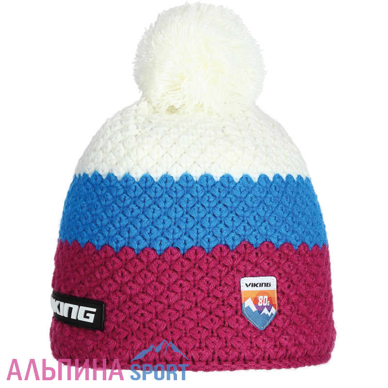 Шапка VIKING Graceland White/Blue/Magenta