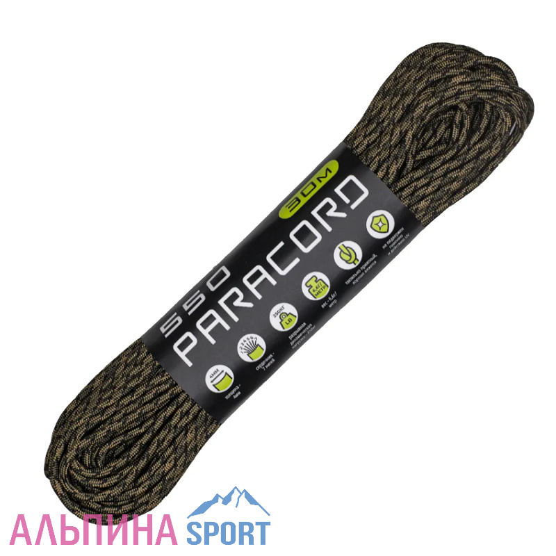 Паракорд 550 CORD nylon 4,0мм хаки