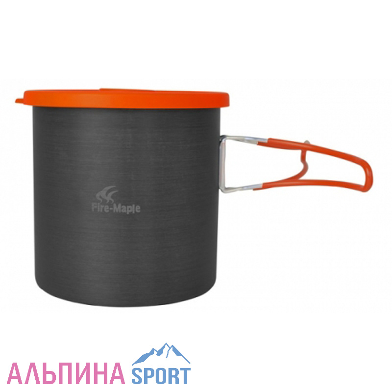 Котелок FWS-K6 1,0л с эластичной крышкой