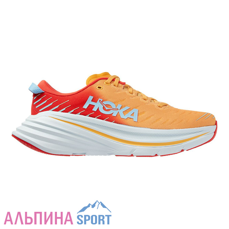 Кроссовки мужские HOKA M BONDI X Fiesta Amber Yellow