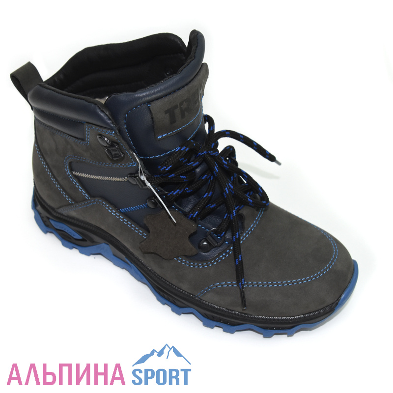 Ботинки TREK Pridekid3 серый (шерст.мех)