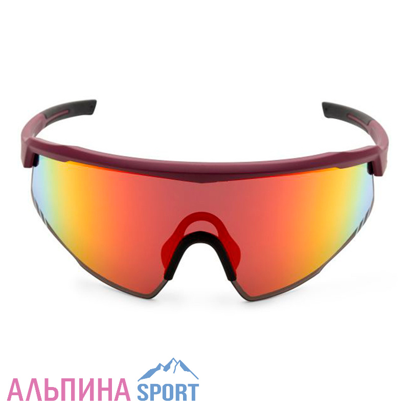 Очки NONAME LIVIGNO RASBERRY красная оправа, красная линза