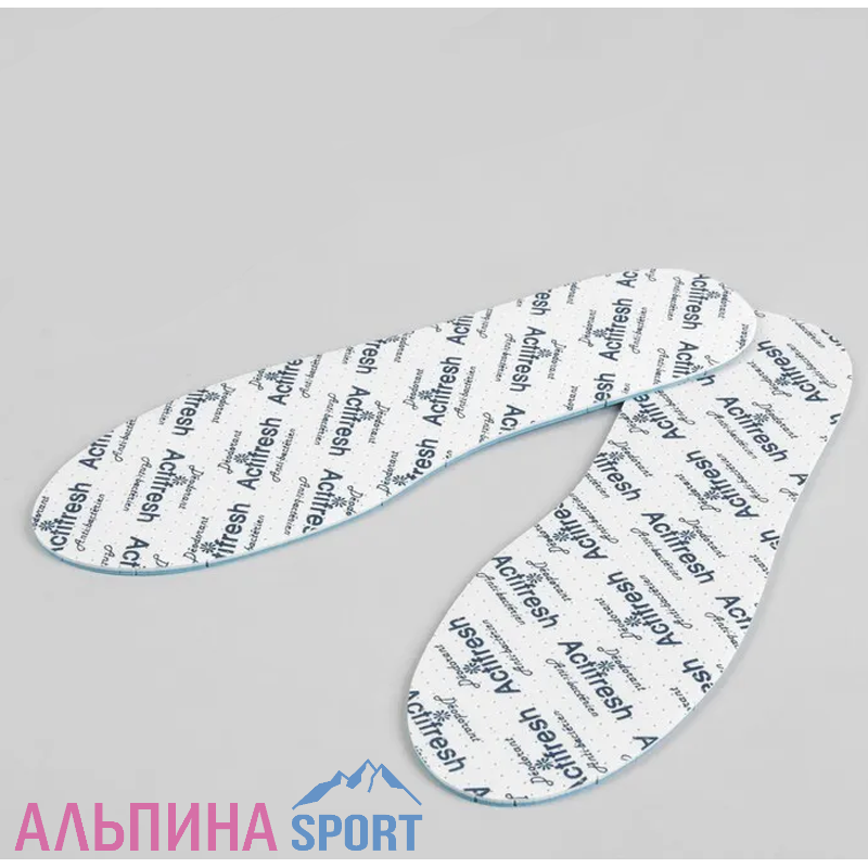 Стельки для обуви дышащие с антибактериальным покрытием 36-46р-р цвет белый