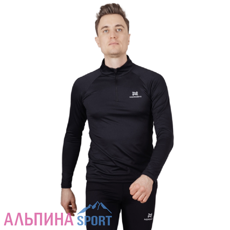 Футболка Nordski Pro Black с длинным рукавом