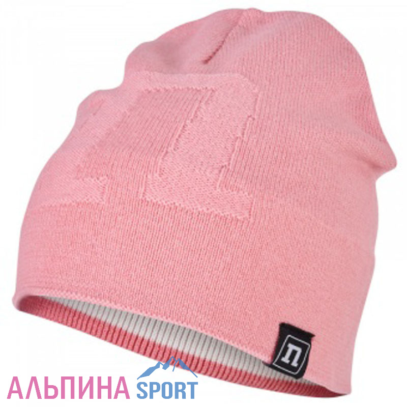 Шапка NONAME KNIT HAT SALMON ROSE