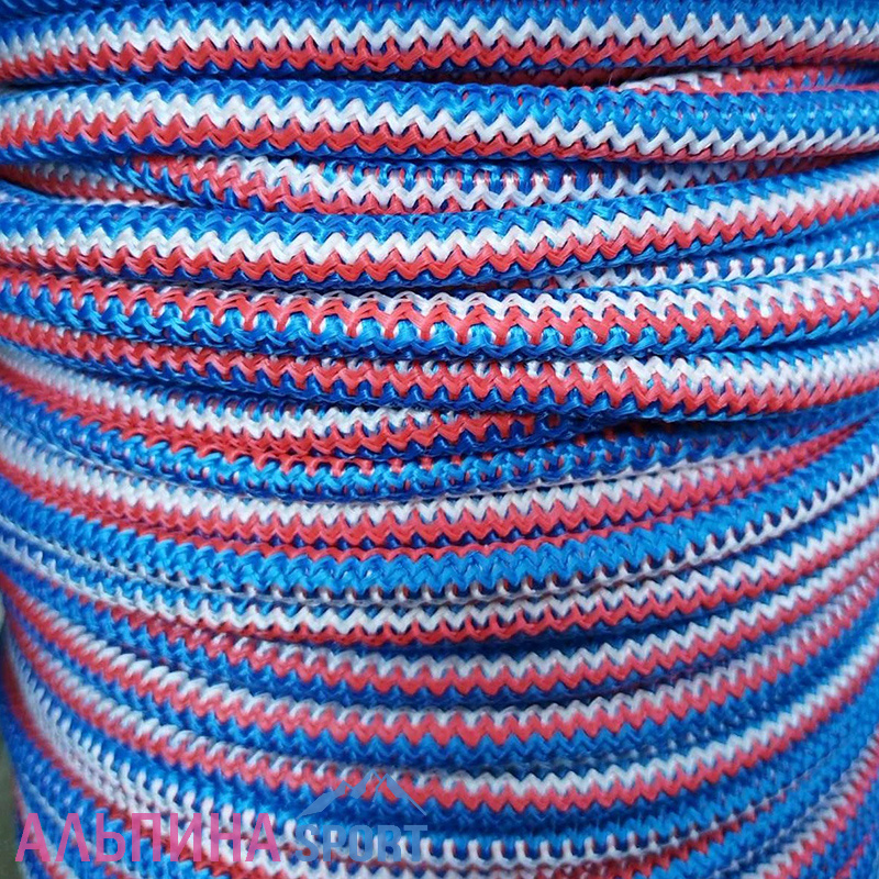 Шнур эластичный вязаный ПП d=10мм МУЛЬТИКОЛОР