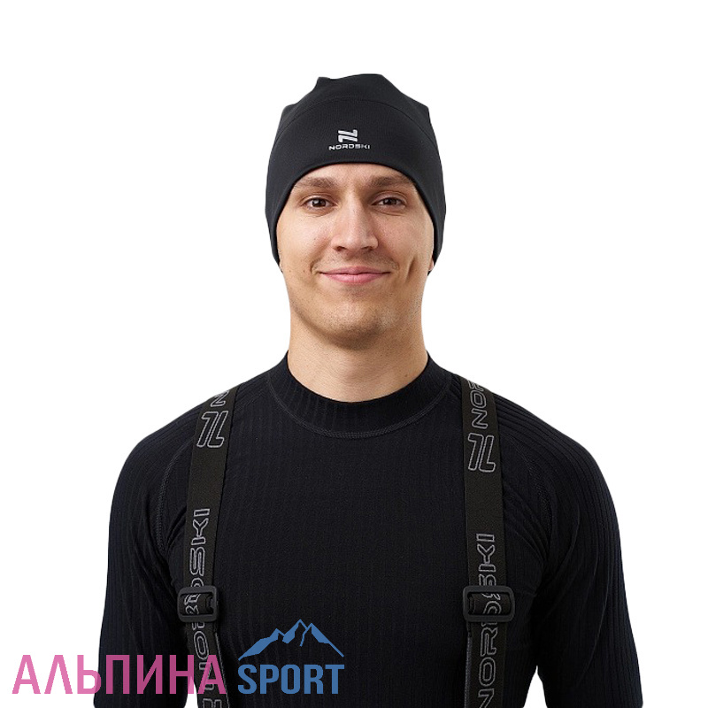 Тренировочная шапка Nordski Train Black