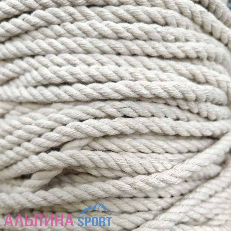 Веревка крученая ХБ d=6мм