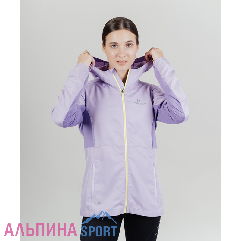 Ветровка Nordski Run Lilac женская