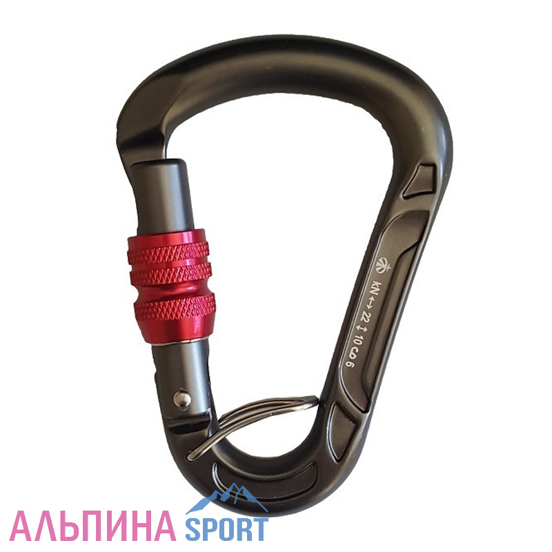 Карабин Вертикаль треугольный с перемычкой