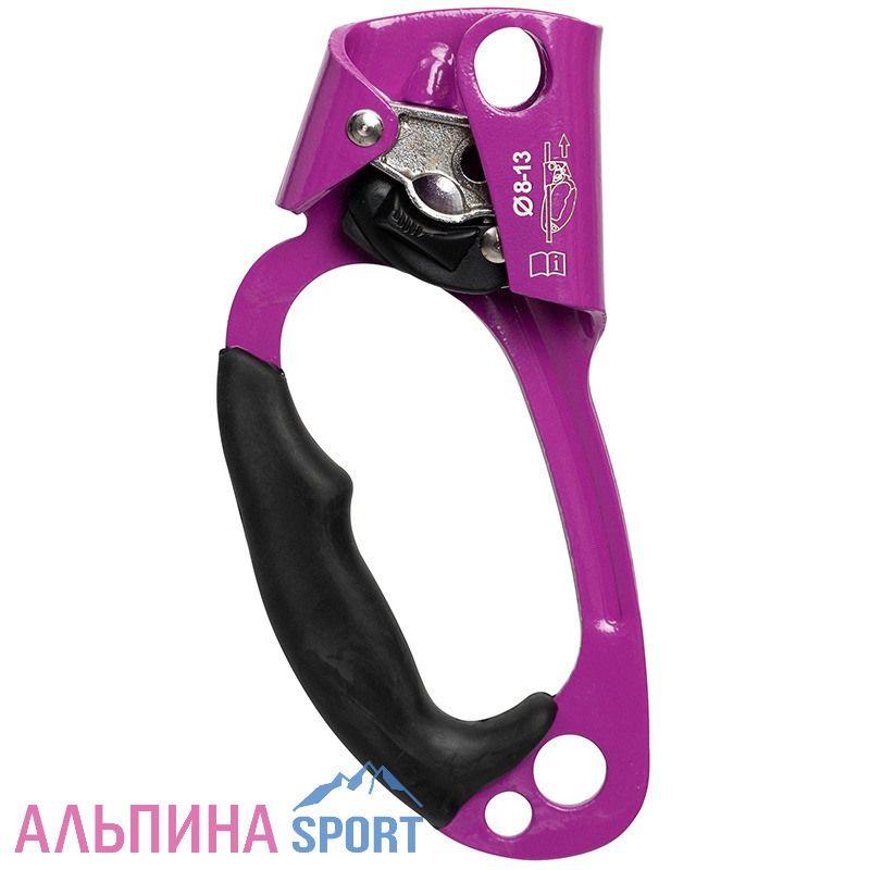 Зажим Вертикаль "Жумар" левый violet