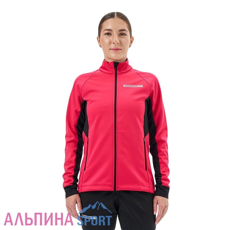 Тренировочная куртка Nordski Core Pink/Black W