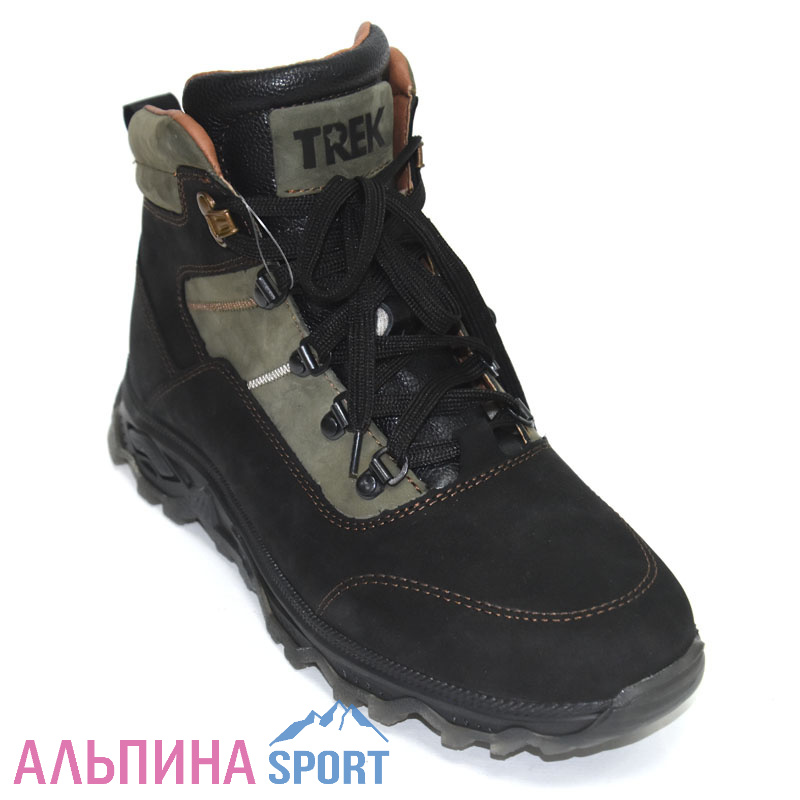 Ботинки мужские TREK Pride1 зеленый (шерст.мех)