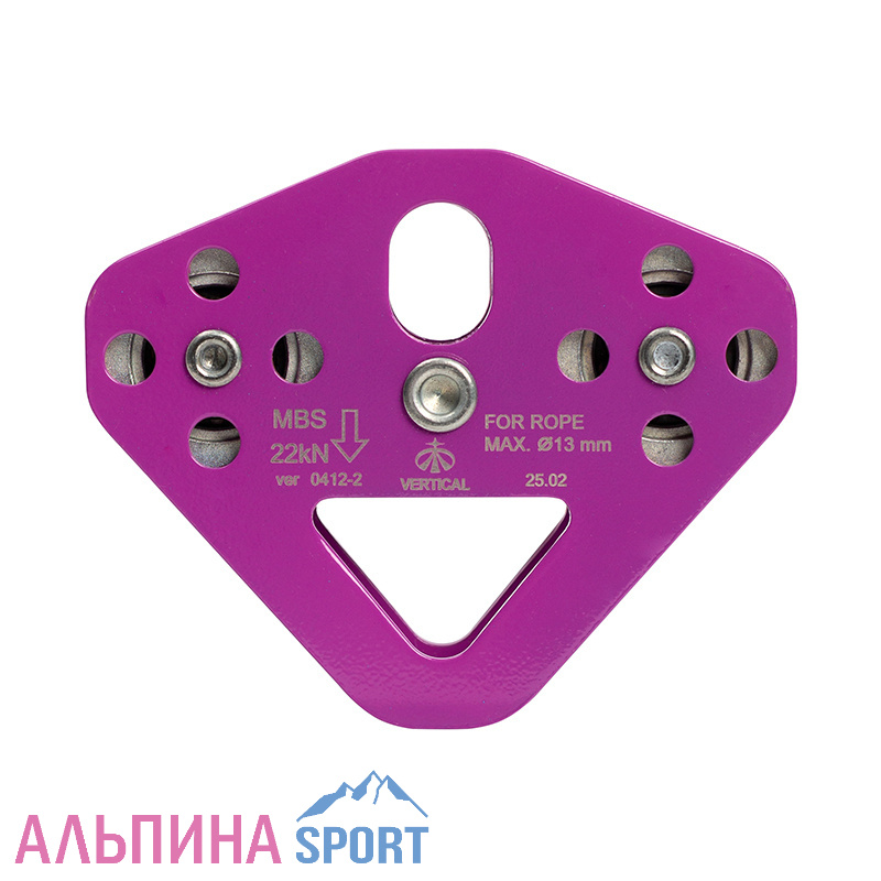 Блок-ролик Вертикаль Тандем стальной с подшипником, стальные ролики с повышенной твердостью