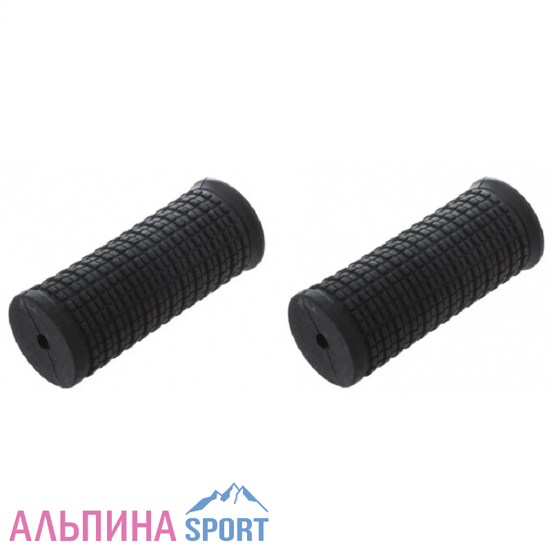 Грипсы XL-G21 мелкий шип 75 мм резиновые черные
