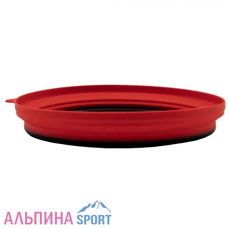 Тарелка Tramp силикон с пластиковым дном 25,5*25,5*4