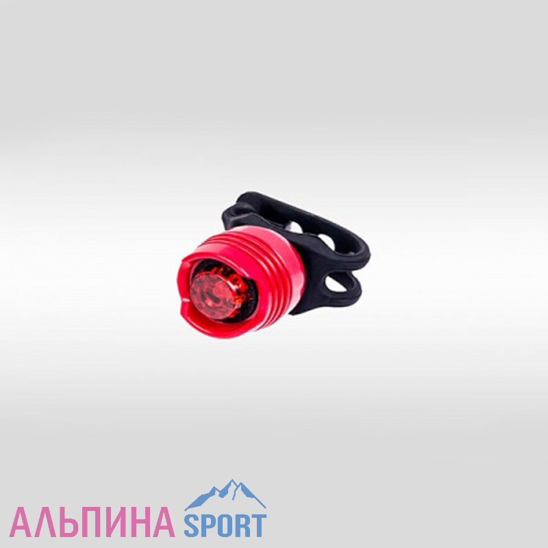 Фонарь велосипедный задний с кнопкой 3265333