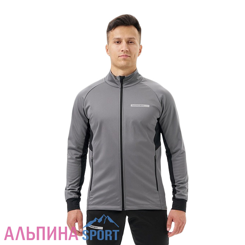 Тренировочная куртка Nordski Core Grey/Black