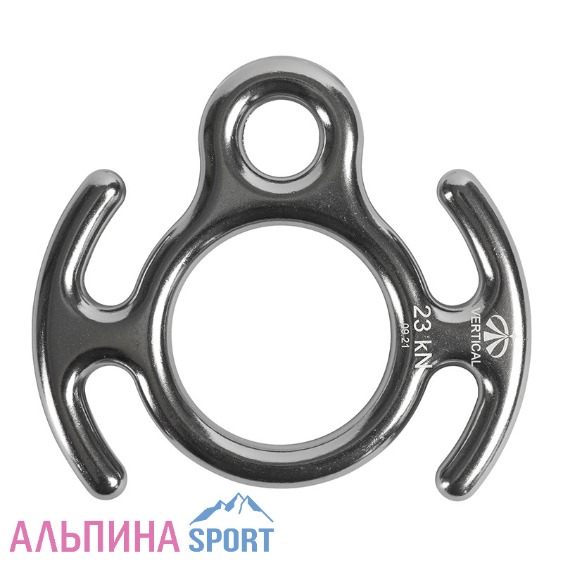 Спусковое устройство Вертикаль Восьмерка рогатая c 2 рогами дюраль