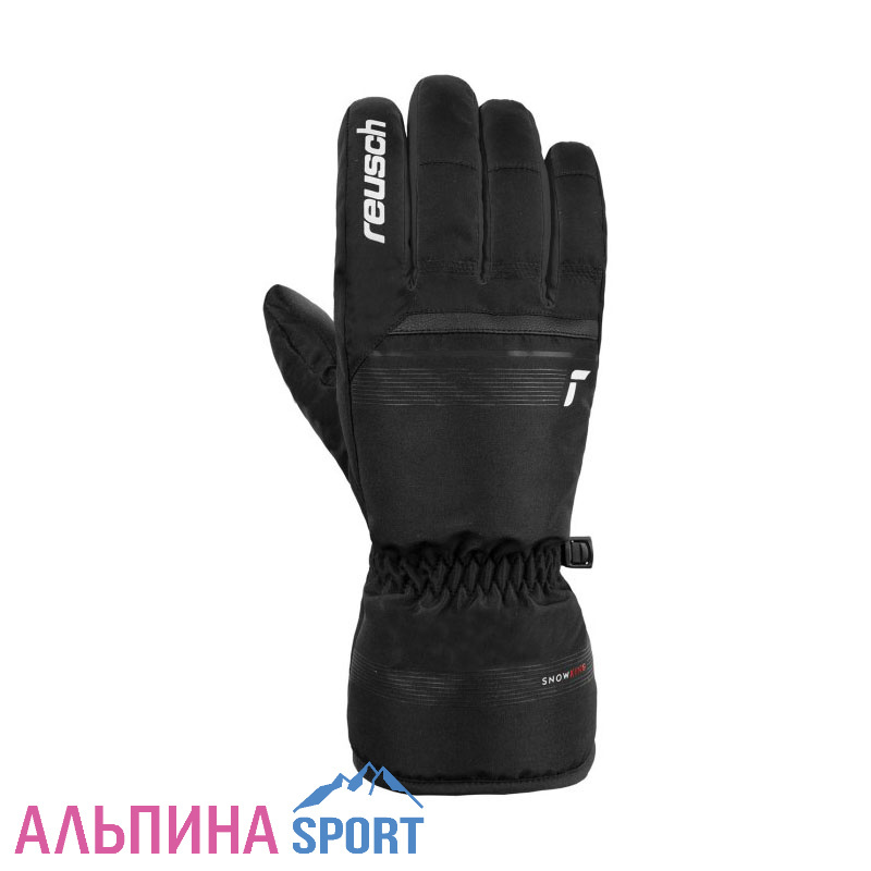 Перчатки горнолыжные REUSCH Snow King Black/White