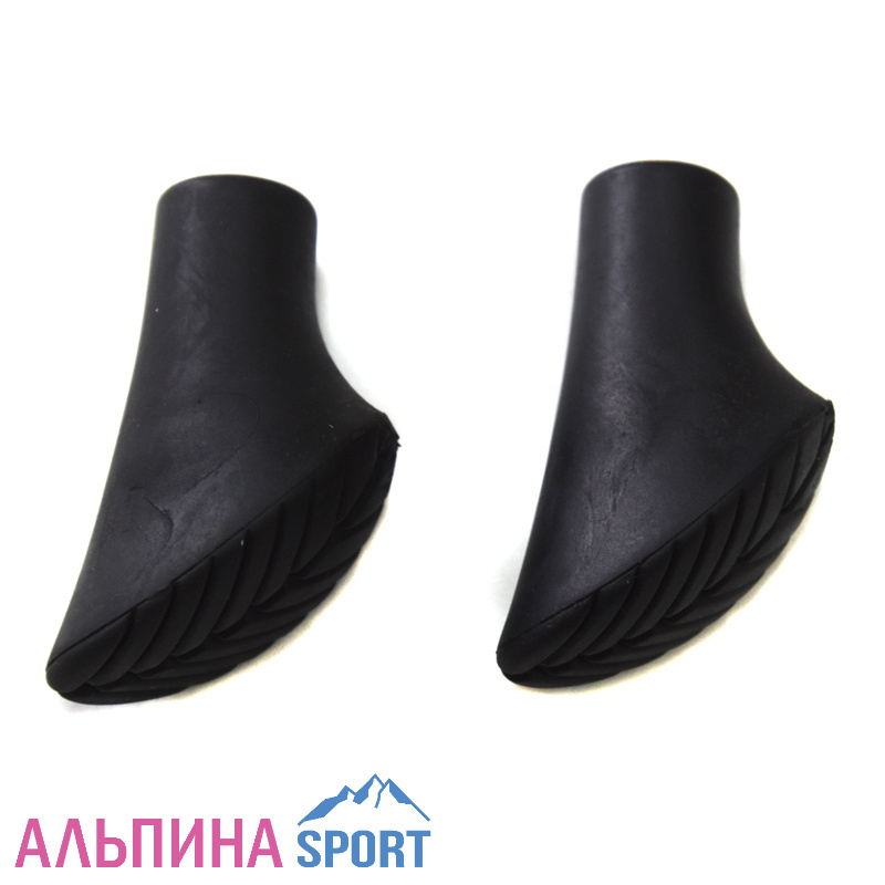 Наконечники  д/п резиновые Tramp ск.ходьба 