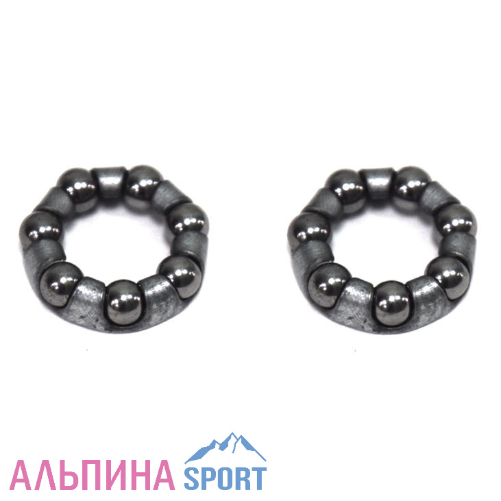 Подшипник 7 шариков (на переднюю ось) размер 3/16" пара (2шт)