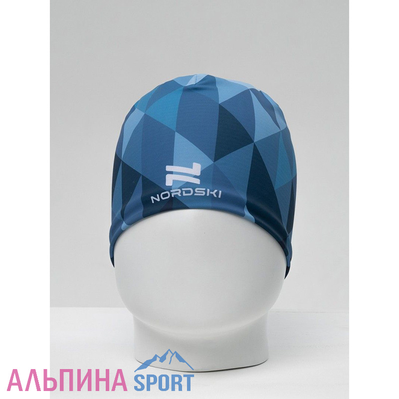 Гоночная шапка Nordski Race Blue