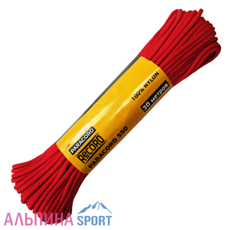 Паракорд З2пр. ПА d=4мм Красный