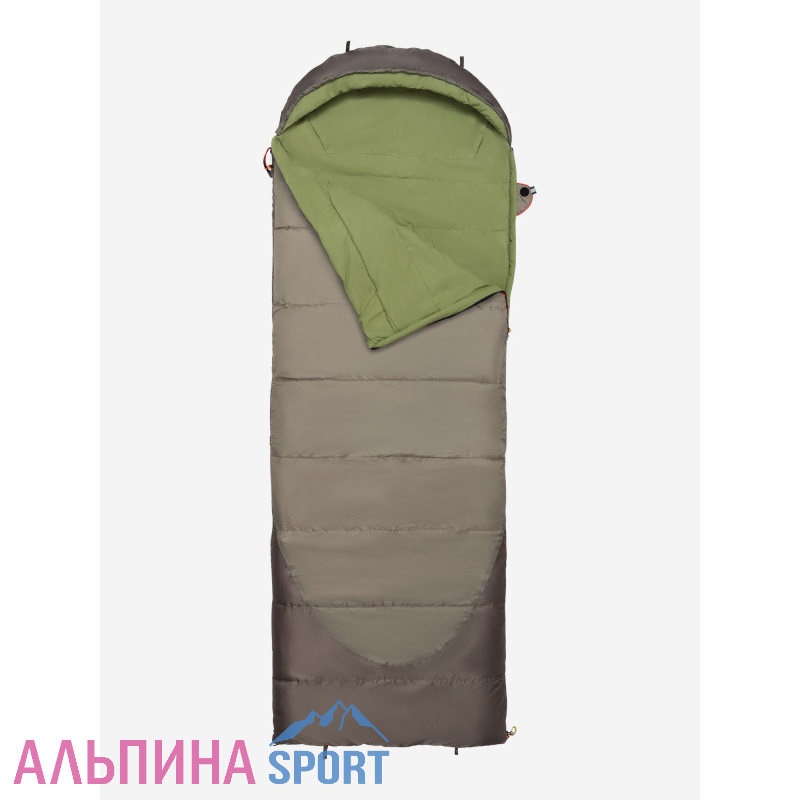 Спальник Alexika SUMMER Plus оливковый правый +7 +2 -13 одеяло