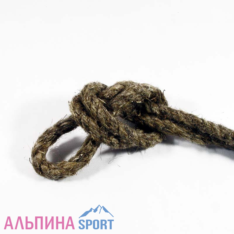 Веревка Канат Пеньковый d=10мм 500кгс