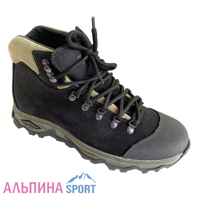 Ботинки TREK Fiord6 черный (шерст.мех)