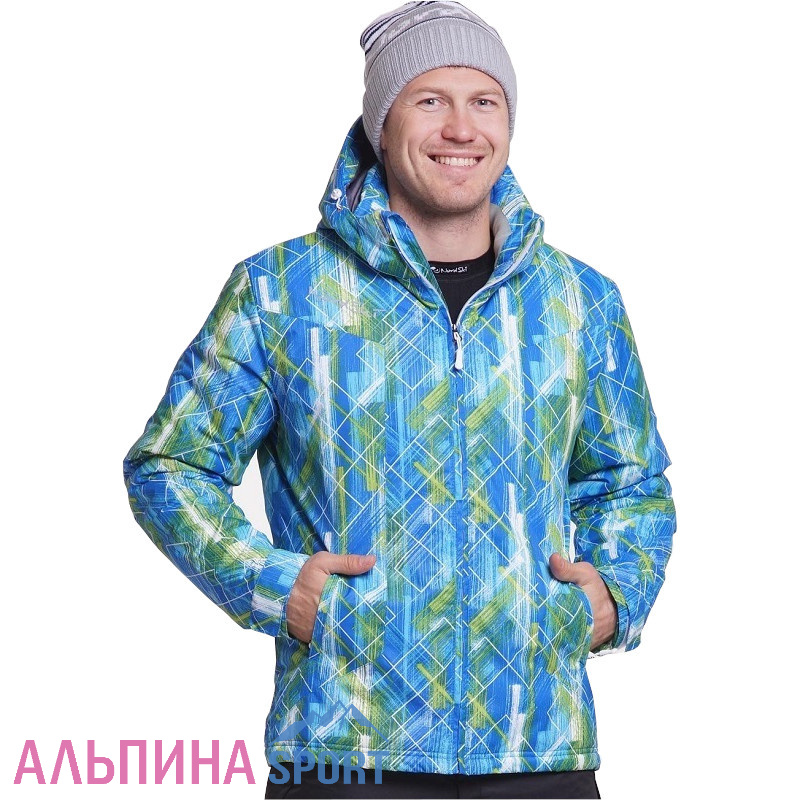 Утепленная куртка Nordski City Blue/Lime