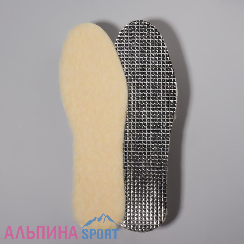 Стельки для обуви Onlitop утеплённые, фольгированные 25-46 р-р, 15,5-29 см