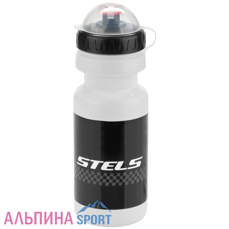 Фляга CSB-505WA 600мл STELS полиэтиленовая молочно-чёрная